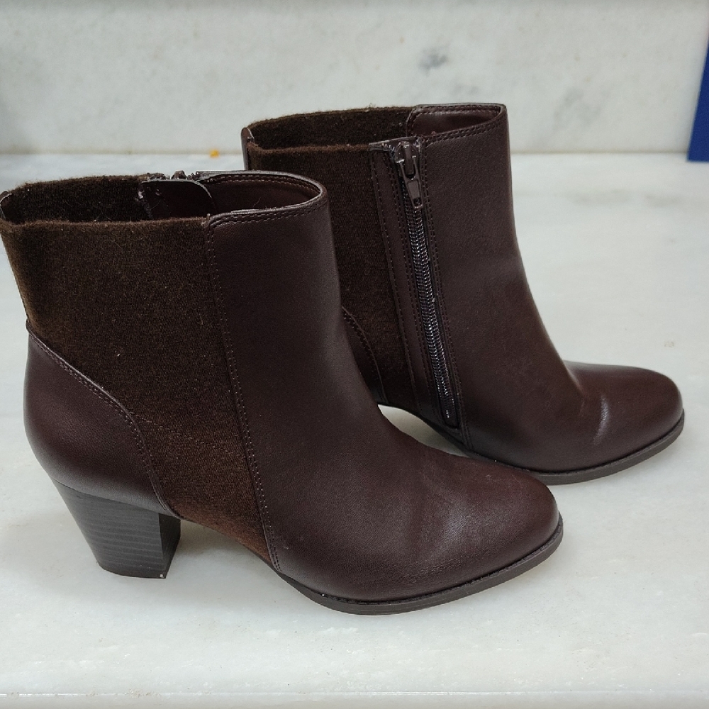 Kelly & Katie Chocolate Ankle Boots